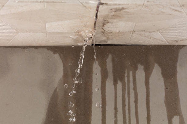 Professional Commercial Water Damage Restoration technician working in Loudon, NH